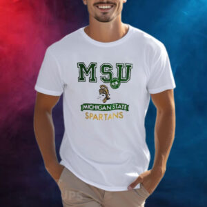 90s Michigan State University MSU Spartans Shirt