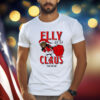 Elly De La Claus Baseball Funny Christmas T-Shirt
