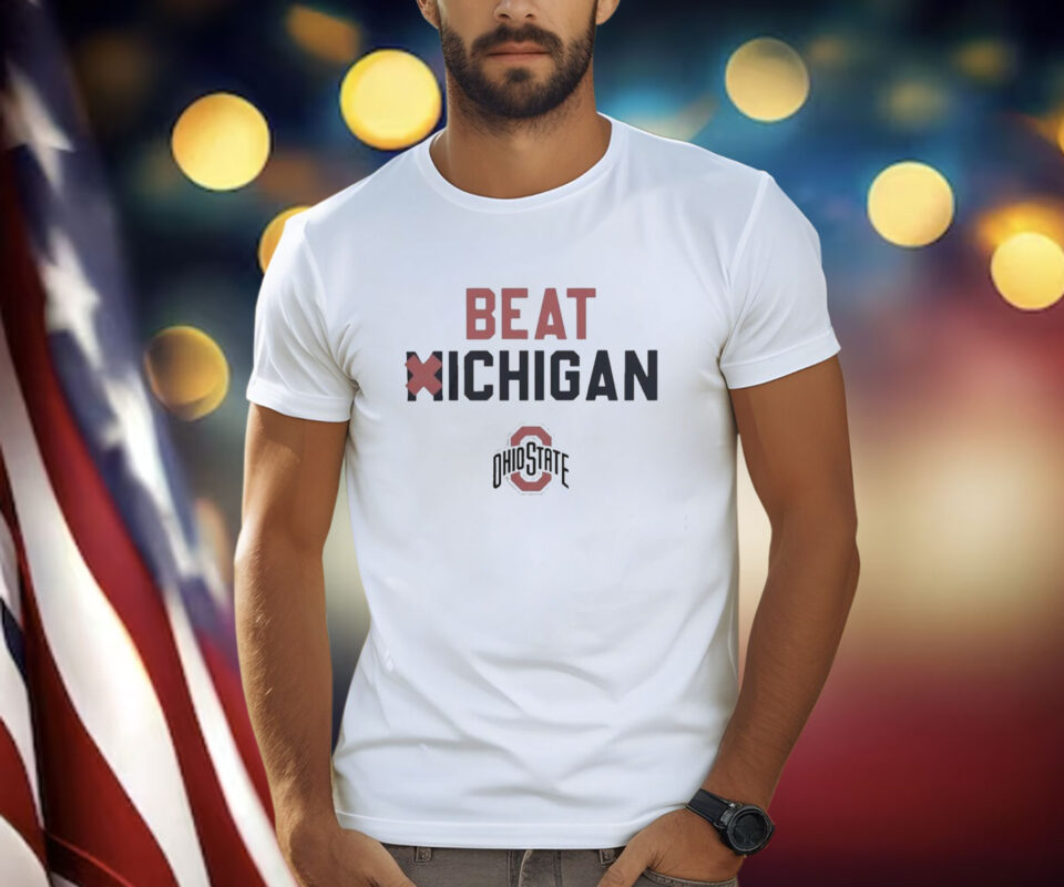 Ohio State Football Vs Michigan 2023 Rivalry Beat Michigan Logo Shirt