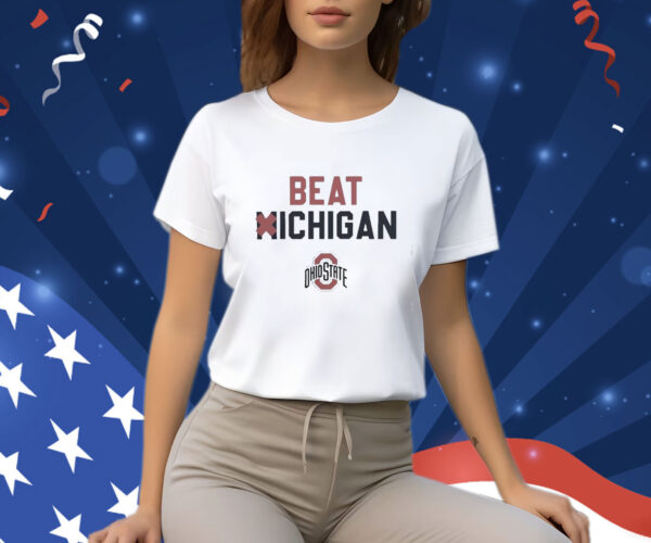 Ohio State Football Vs Michigan 2023 Rivalry Beat Michigan Logo Shirt