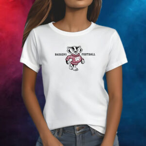 Wisconsin Badgers Red 2023 Football Schedule Logo Shirt