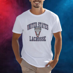 Streaker Sports Usa Lacrosse Retro Stick Shirt