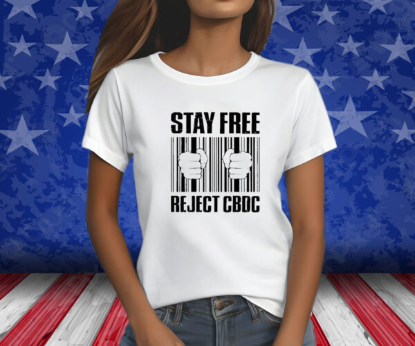 Wide Awake Media Stay Free Reject Cbdc Shirt