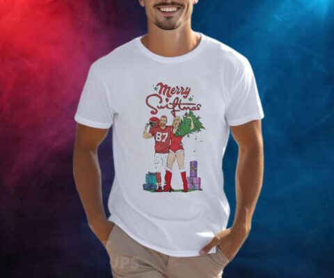 Travis Kelce And Taylor Merry Swiftmas Shirt