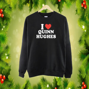 Ashton I Love Quinn Hughes Tee Shirt