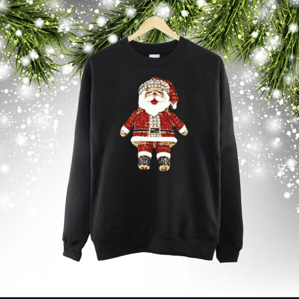 Christmas Santa Claus Print Casual Shirt