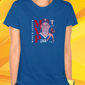 Corey Seager Texas Rangers 2023 World Series Champions Mvp Tee Shirt