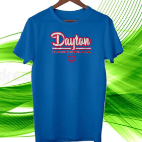 Dayton Basketball: Chapel Blue Tee Shirt