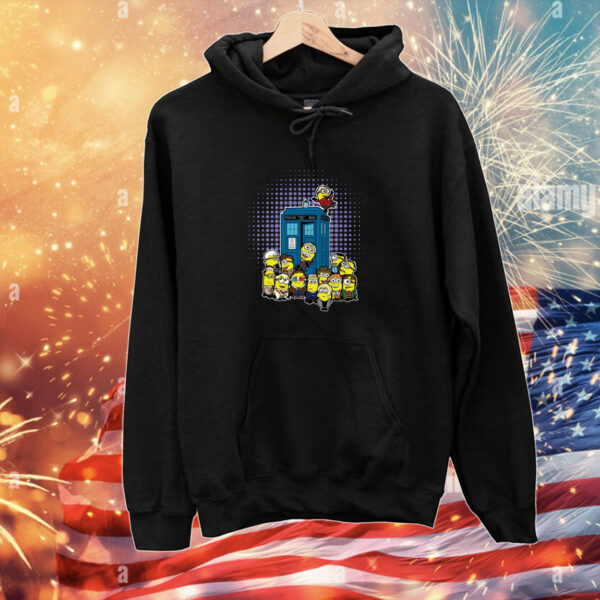 Doctor Who Minion Police Call Box Hoodie T-Shirt