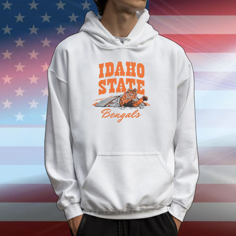 Idaho State Bengals Holt Arena Tiger Hoodie T-Shirt