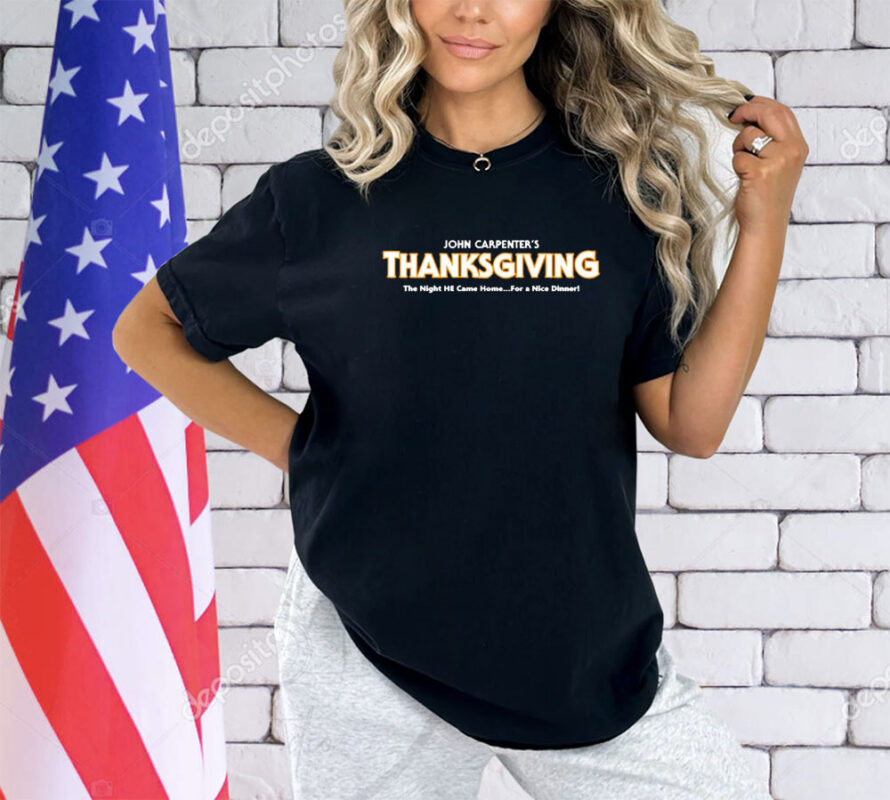 John Carpenters Thanksgiving shirt