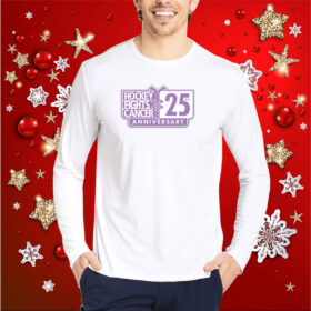 Nhl Fanatics Branded Hockey Fights Cancer 25th Anniversary Shirt