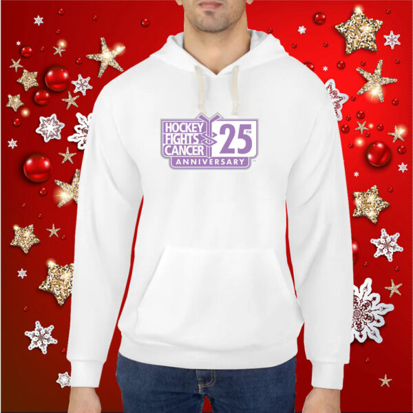 Nhl Fanatics Branded Hockey Fights Cancer 25th Anniversary Hoodie Shirts