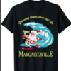 Growing Older But Not Up- Surfing Santa T-Shirt