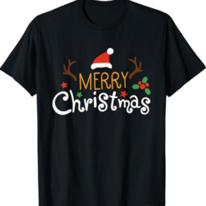 Merry Christmas Family Matching Outfits Xmas Men Women Kids T-Shirt