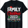 Funny Xmas Matching Family Christmas 2023 Squad For Family T-Shirt