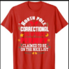 North Pole Correctional Perjury Family Matching Christmas T-Shirt