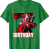Skibidi Toilet Shirt, Cameraman, Speakerman 7th Birthday T-Shirt