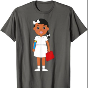 Ruby Bridges Black History Month Walk to School Day Kids T-Shirt