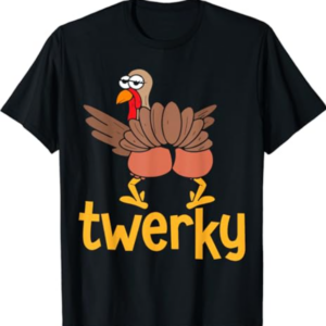 Funny Thanksgiving Shirt Turkey Twerky Family Matching Youth T-Shirt