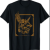The Ballad of Songbirds and Snakes Framed Gold Keyart T-Shirt