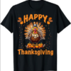 turkey day Happy thanksgiving family dinner T-Shirt