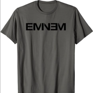 Eminem Plain Text Hip Hop Rap T-Shirt