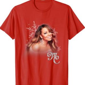 Mariah Carey Official Merry Christmas One & All Tour Snow T-Shirt