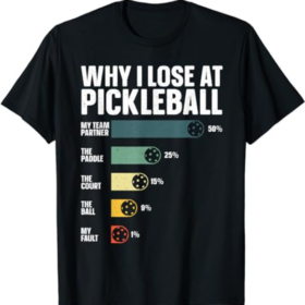 Pickleball Art For Men Women Pickleball Plaryer Pickleball T-Shirt