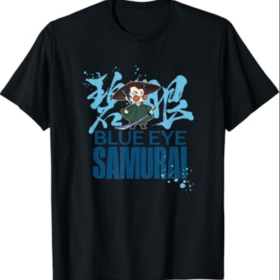 Netflix Blue Eye Samurai Chibi Mizu Kanji Portrait T-Shirt