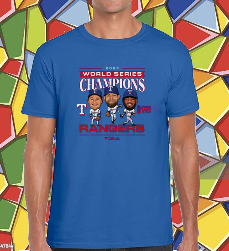 Texas Rangers 2023 World Series Champions Star Players Shirt