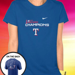 Texas Rangers Nike 2023 World Series Champions Roster Shirts