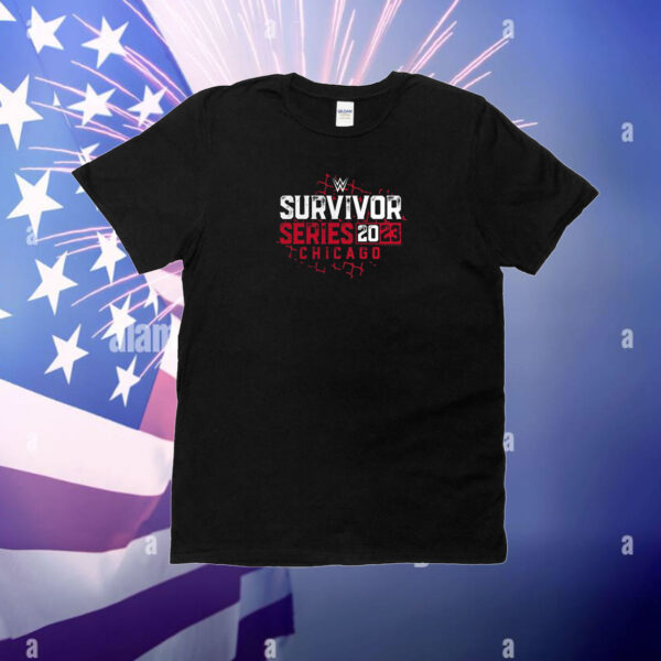 Wwe Fanatics Branded Survivor Series 2023 Chain Link Fence Hoodie T-Shirts