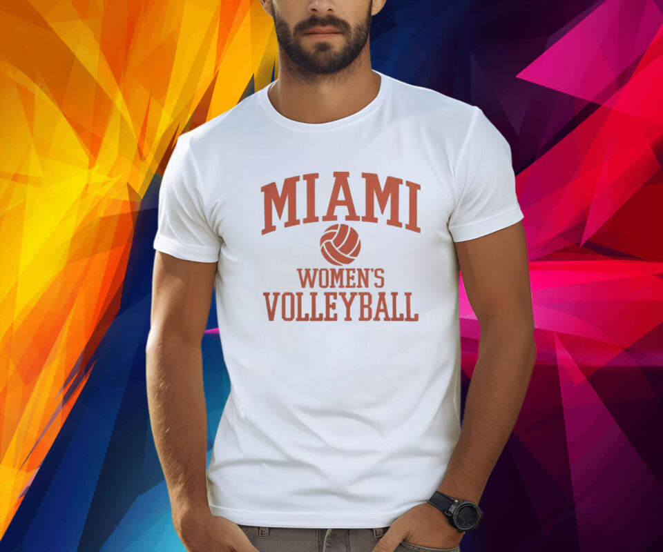 Miami Hurricanes Women’s Volleyball Shirt