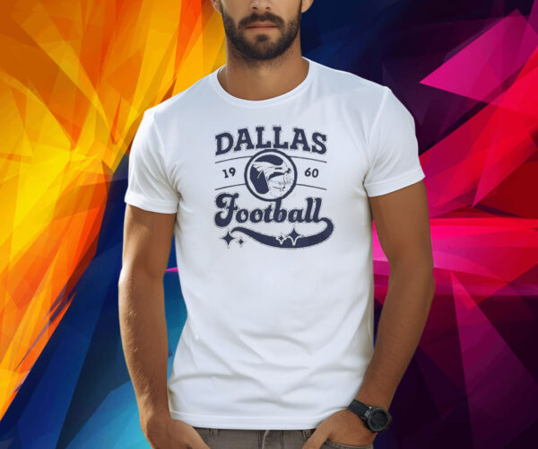 Vintage Dallas Football 1960 Helmet Shirt
