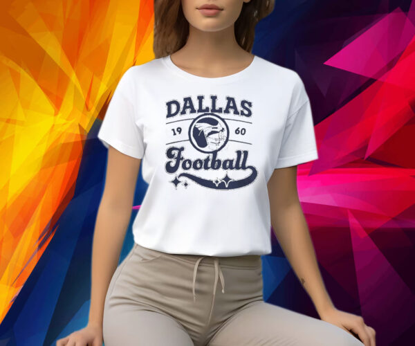 Vintage Dallas Football 1960 Helmet Shirt