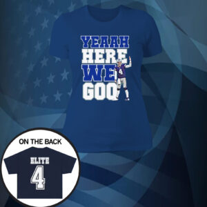 Official Dak Prescott Yeaah Here We Go Shirt