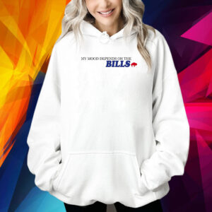 My Mood Depends On The Bills Buffalo Football Shirt