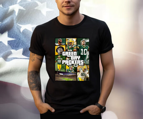 Green Bay Packers Grand Theft Auto Shirt