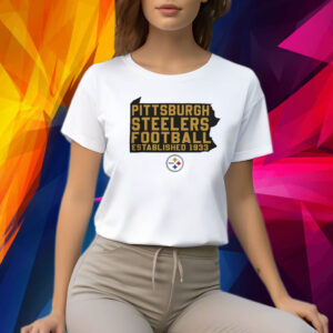 Pittsburgh Steelers Fanatics Branded White Hot Shot Shirt