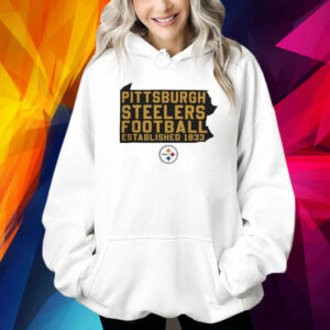 Pittsburgh Steelers Fanatics Branded White Hot Shot Shirt