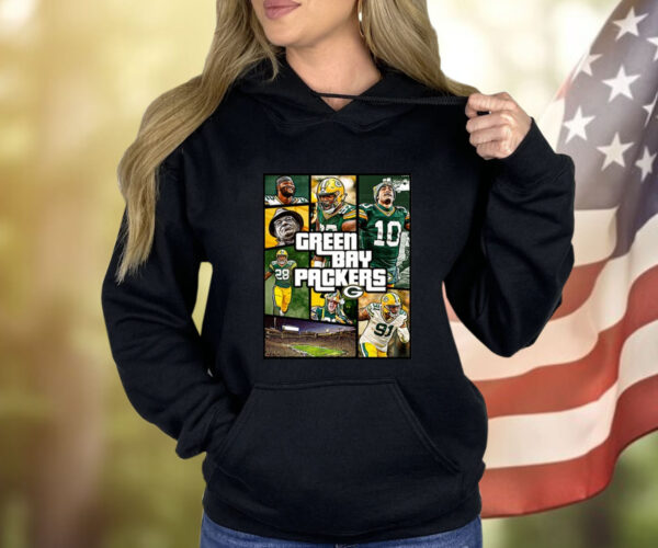 Green Bay Packers Grand Theft Auto Shirt