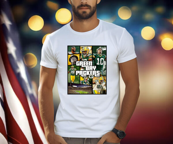 Green Bay Packers Grand Theft Auto Shirt