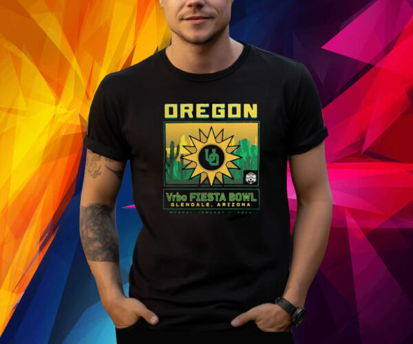 2024 Fiesta Bowl Oregon Ducks Fierce Competitor Shirt