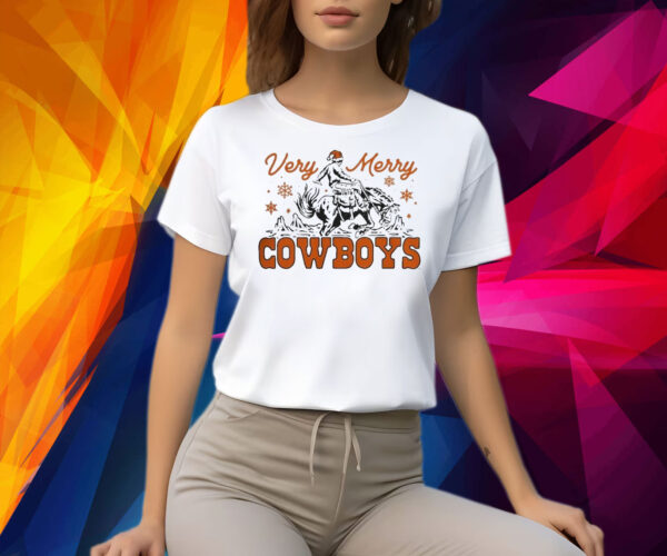 Osu december ’23 very merry Cowboys Shirt