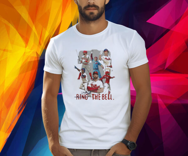 Ring Smash The Bell Philadelphia Phillies Baseball Shirt