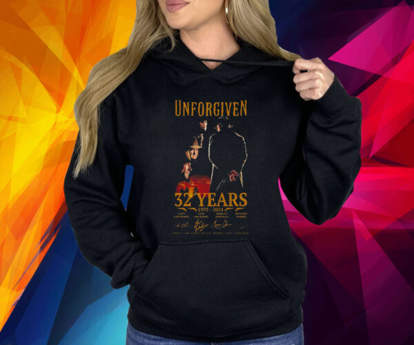 Unforgiven 32 Years 1992 – 2024 Thank You For The Memories Shirts