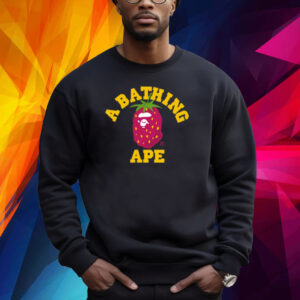 A Bathing Ape Bape Strawberry College Shirts