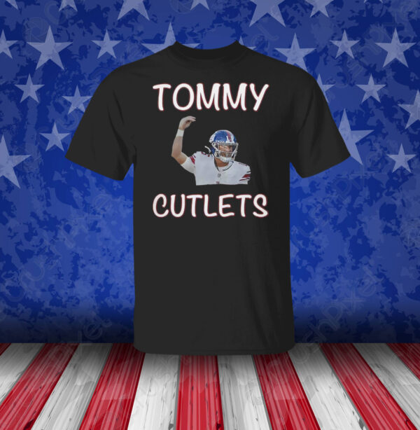 NY Giants Tommy DeVito Cutlets T-Shirt