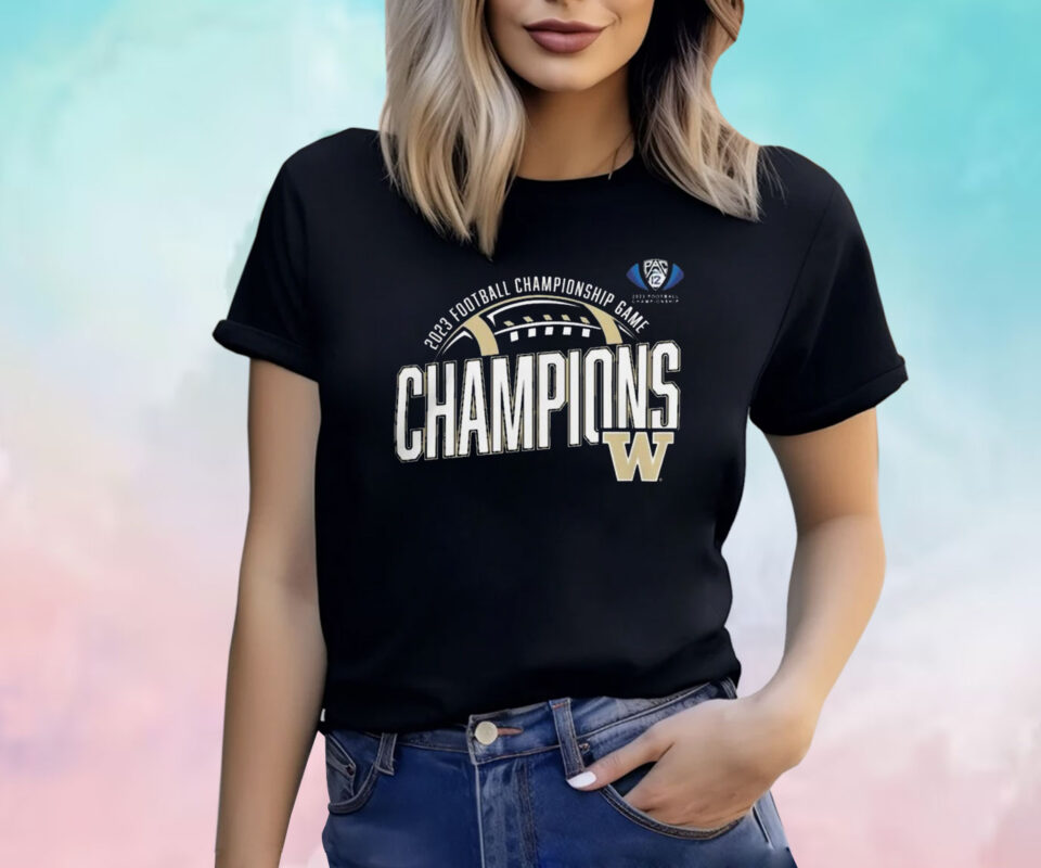 2023 Pac-12 Football Conference Washington Huskies Champions Shirt